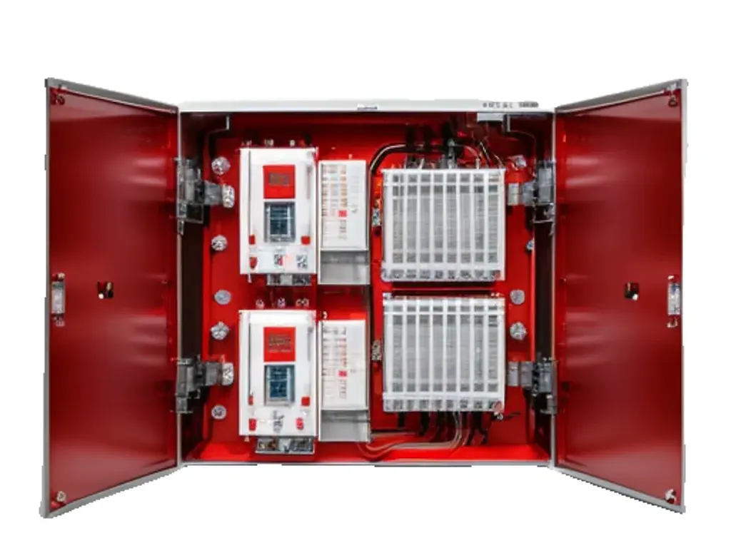 Conventional 2 zone fire alarm panel
