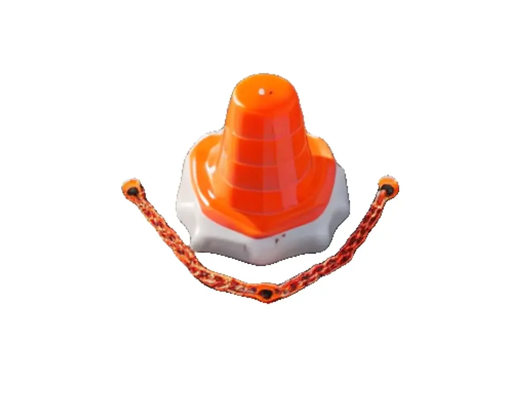 Road safety cone & chain
