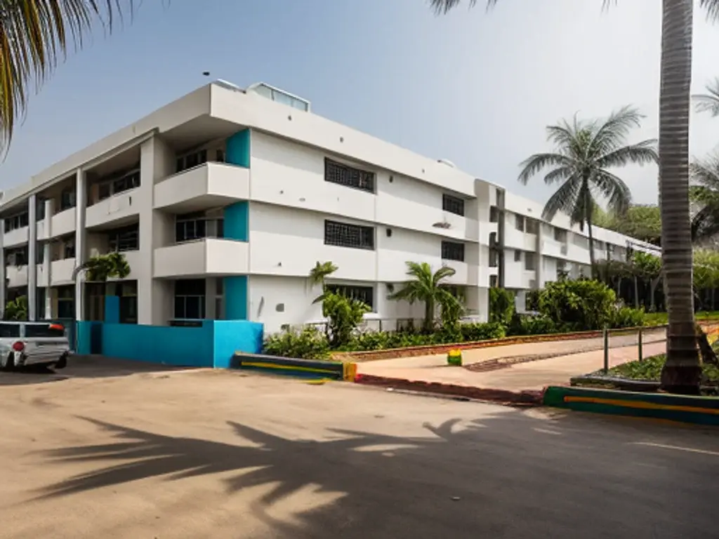 Illustration: private hospital building in Tamil Nadu