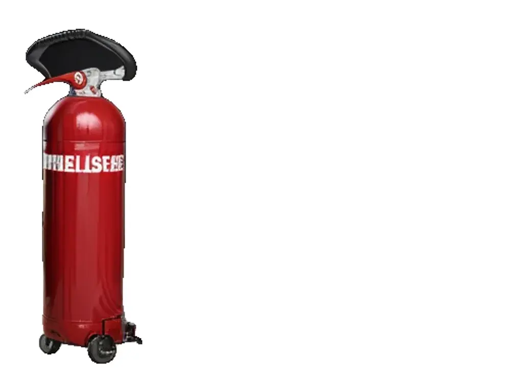 Water CO2 trolley mounted