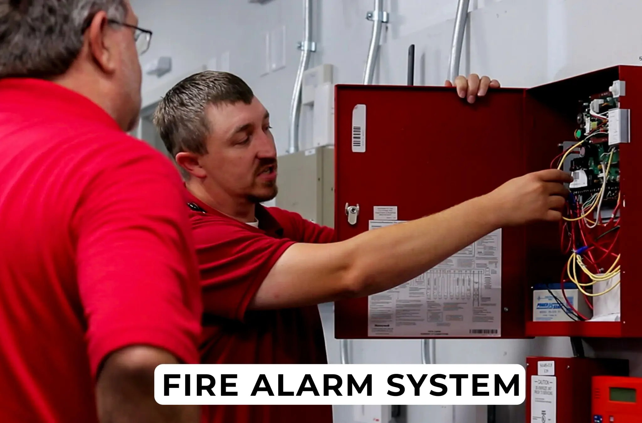 Fire alarm call point and sounder