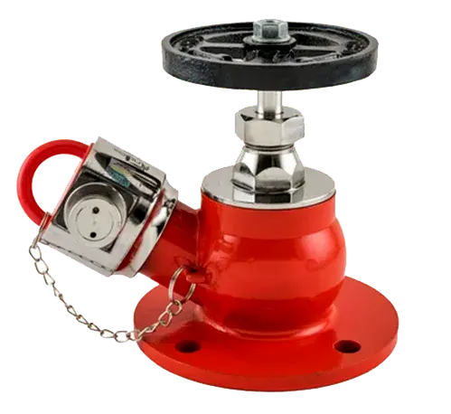 Single-outlet fire hydrant valve