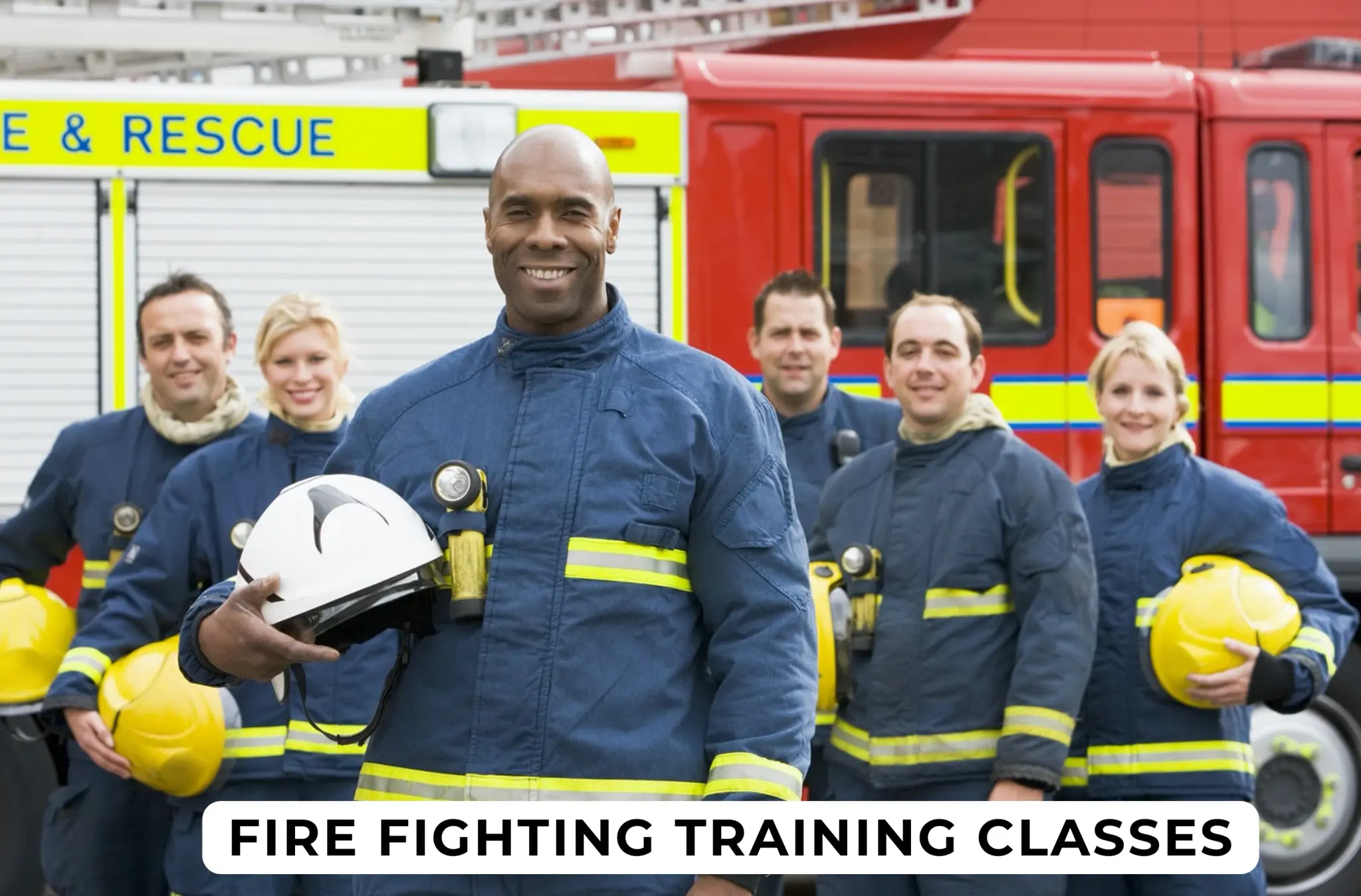Firefighting class in progress