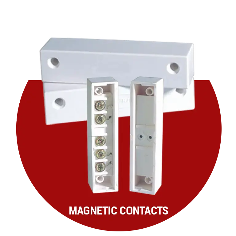 Magnetic door contacts